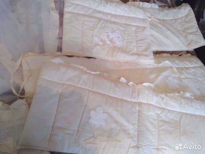 Комплект в кроватку 6 предметов