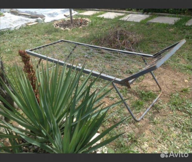 Кровать/ раскладушка складная железная