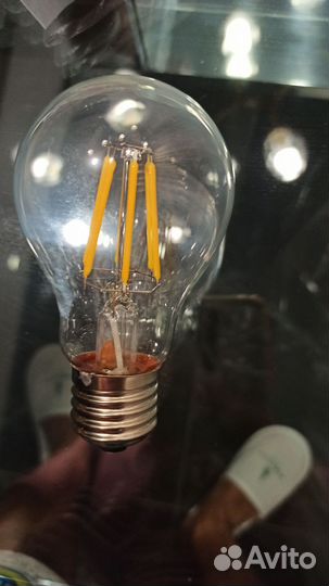 Лампа филаментная 11Вт 230В груша A6