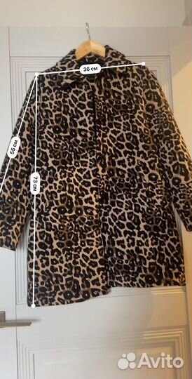 Леопардовое пальто