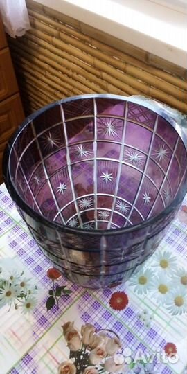 Ваза хрустальная (винтаж)