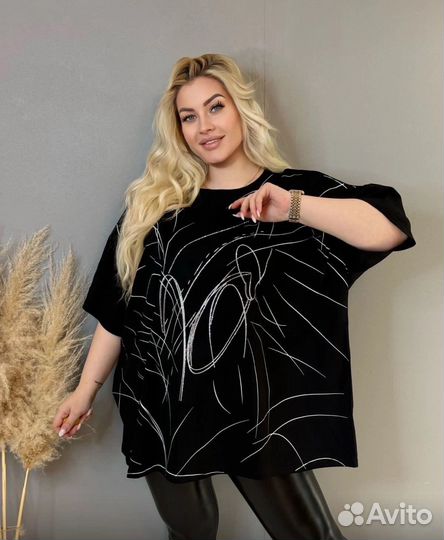 Женские футболки батал 70-72-74