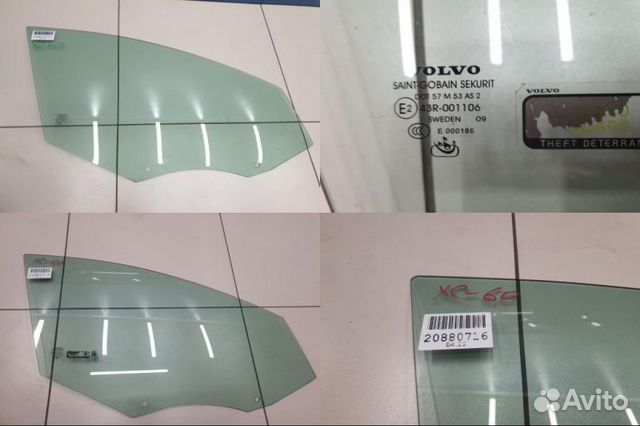 Стекло двери передней правой Volvo XC60 2008-2017