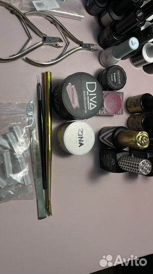 Набор для ногтей, гель-лаки