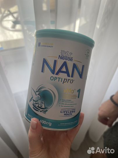 Детская смесь nan optipro 1
