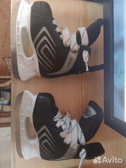 Коньки детские, размер 27