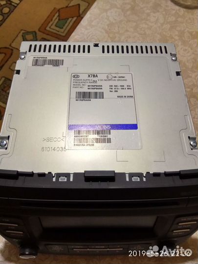 Штатная магнитола для Киа Соренто XM