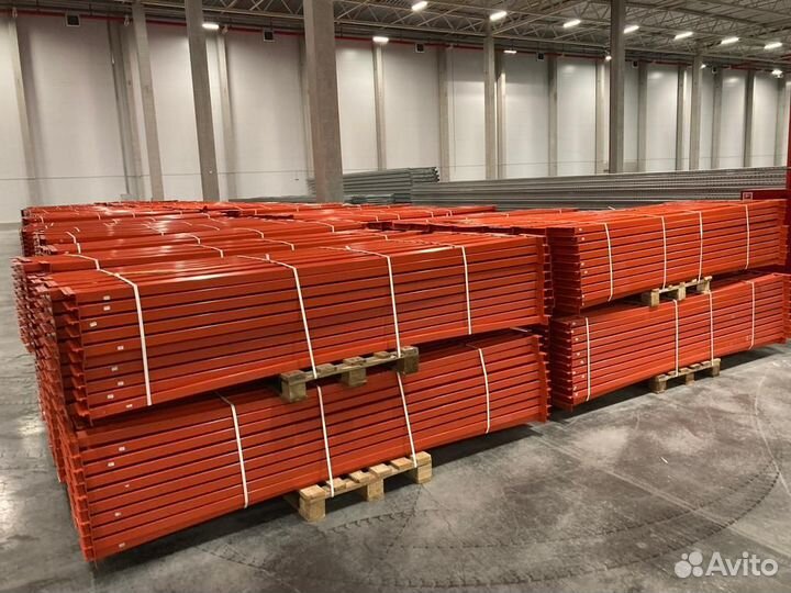 Стеллажи складские под евро палет