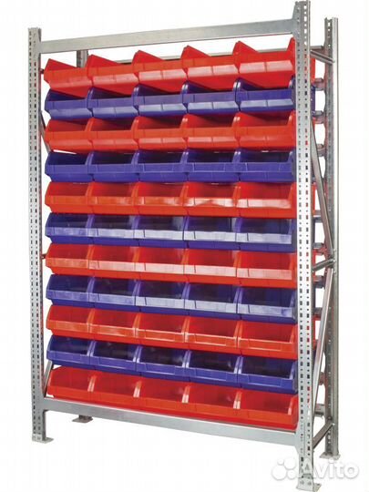 Комплект стеллажный модульный 2000x1310x400 / 11 я