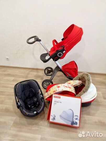 Коляска stokke xplory v4 3 в 1