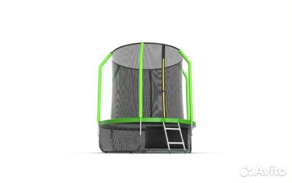 Батут EVO jump Cosmo 6ft (Green) + нижняя сеть