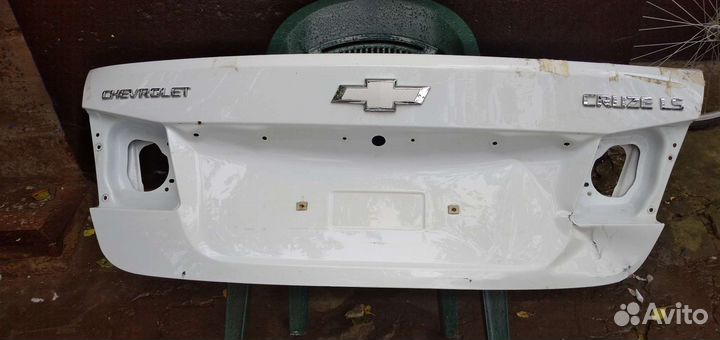 Крышка багажника шевроле круз