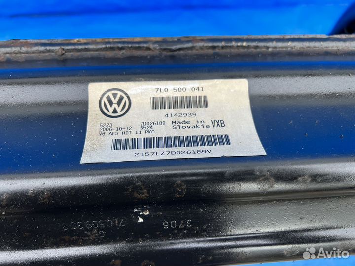 Подрамник задний Touareg Audi Q7 Cayenne