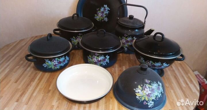 Эмалированная посуда из СССР