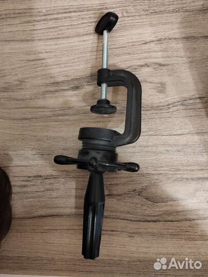 Голова манекен с натуральными волосами/болванка