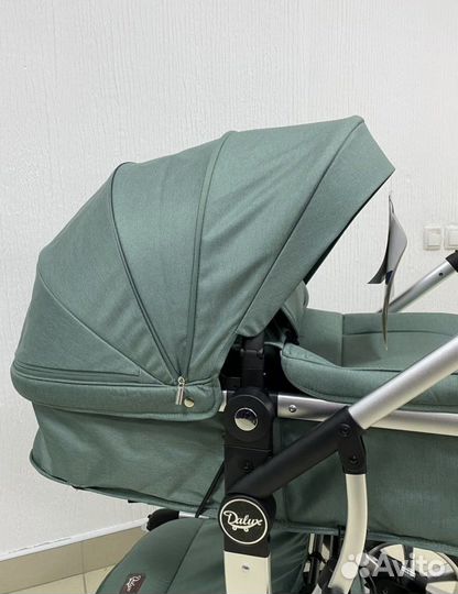 Коляска трансформер Lux (Dalux 608) мята