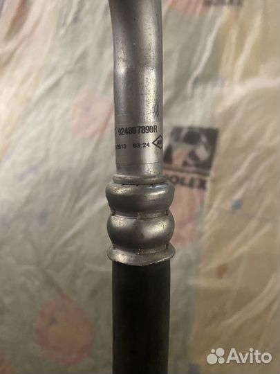 Трубка кондиционера рено fluence, megan