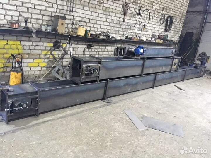 Транспортер ленточный. Конвейер скребковый