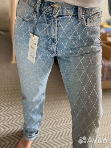 New Limited edition джинсы женские в стразах zara объявление продам