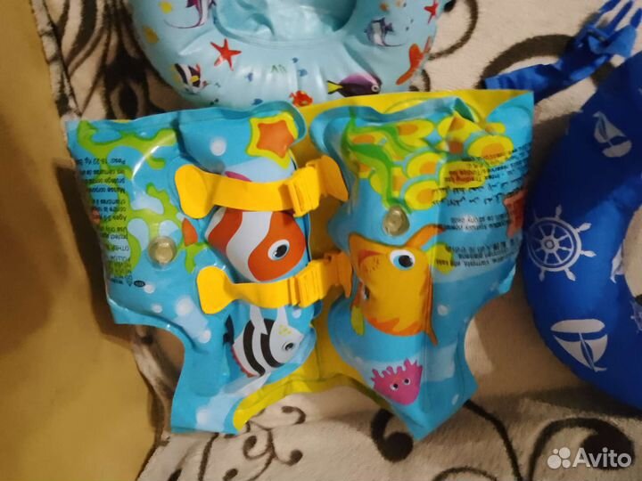 Жилет плавательный нарукавники