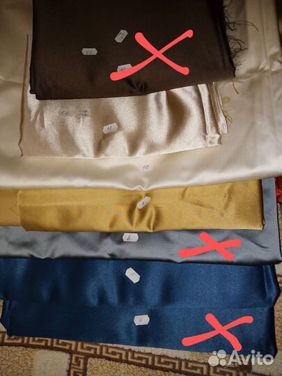 Атлас на х/б основе