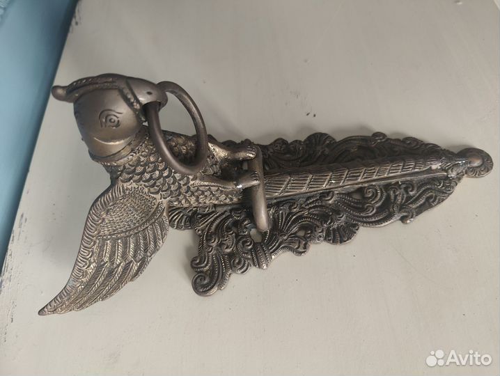 Декор бронза птица