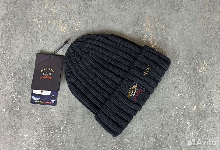 Paul Shark шапка синяя