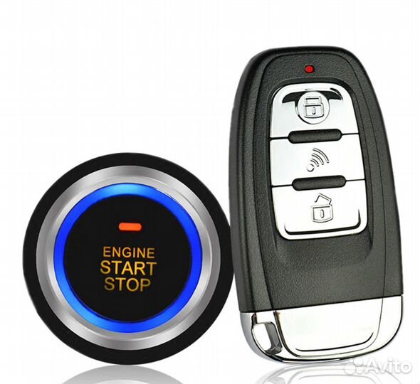 Кнопка старт-стоп с бесключевым доступом PKE №2