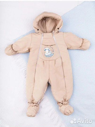 Комбинезон трансформер для малыша зима 74 р