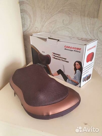 Массажная подушка с инфракрасным подогревом