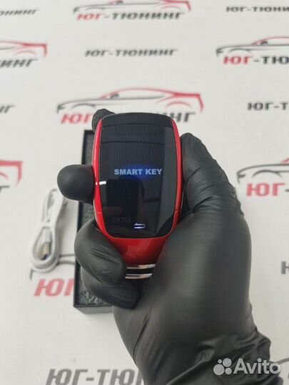 Смарт ключ дизайн Mercedes Benz Red