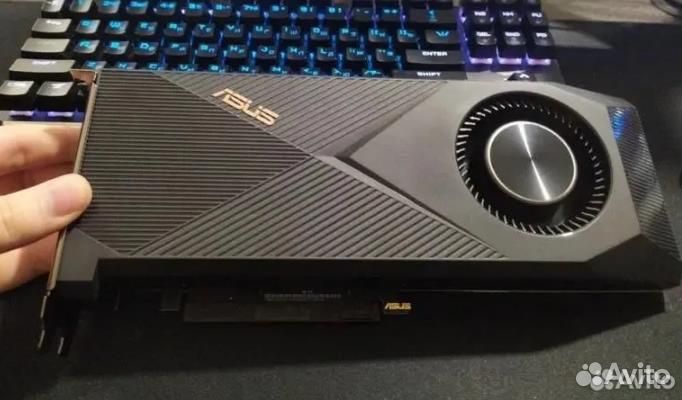 Asus Turbo RTX 3070 отличное состояние Samsung
