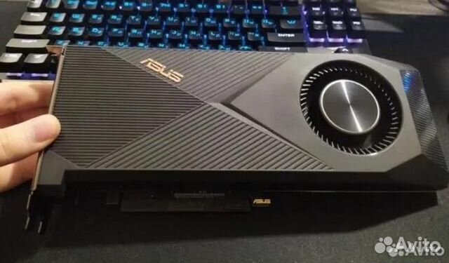 Asus Turbo RTX 3070 отличное состояние Samsung