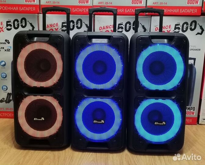 Мощные колонки Eltronic в ассортименте