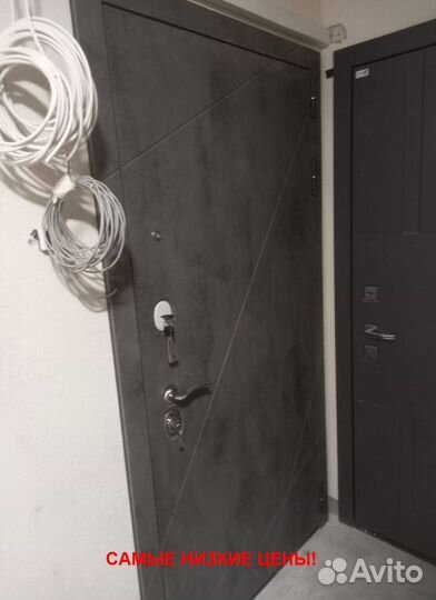 Толстая дверь входная от производителя с бесплатно