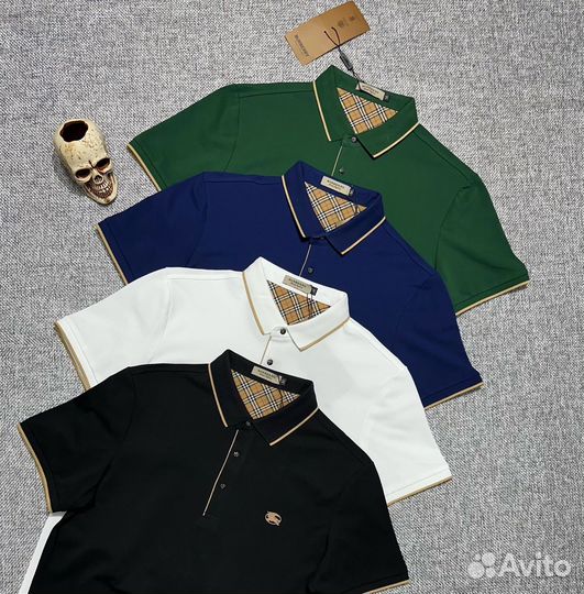 Поло Burberry 4 цвета, 44-56