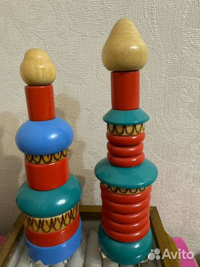 Игрушки СССР пирамида