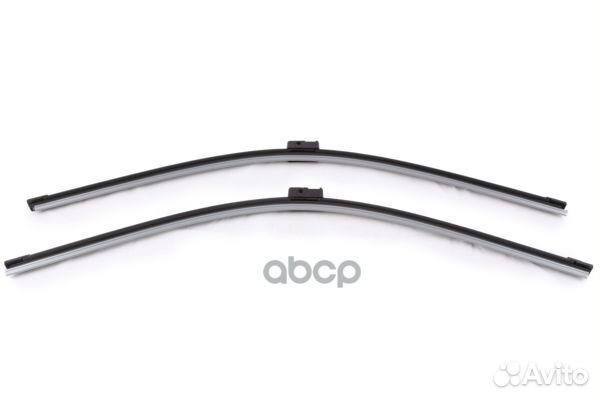 201 612-SX щетки плоск. к-т 650/26',Side pin V