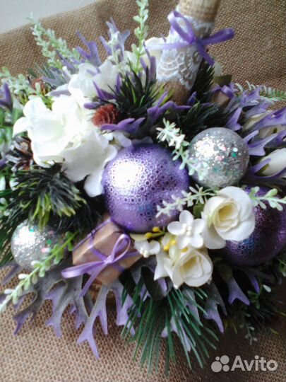 Новогодняя свеча