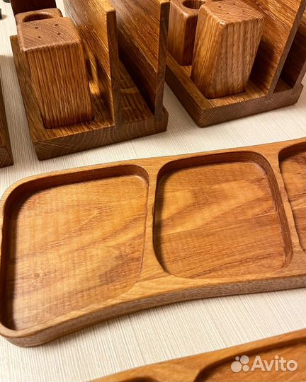 Менажница деревянная