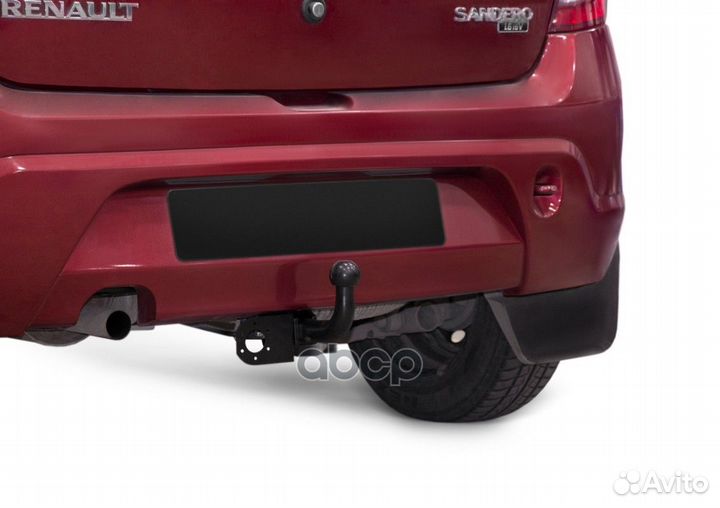 Фаркоп berg, Renault Sandero, 2009-2014, шар А