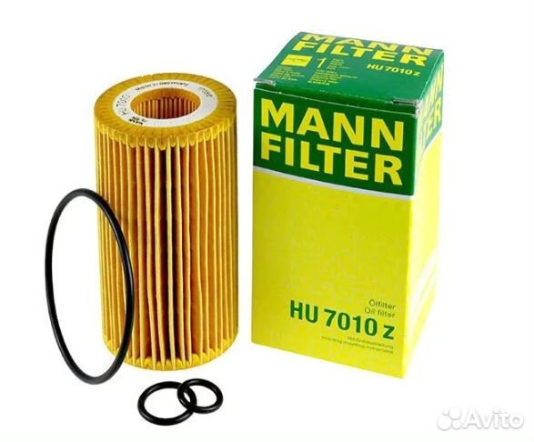 Фильтр масляный mann-filter hu7010z