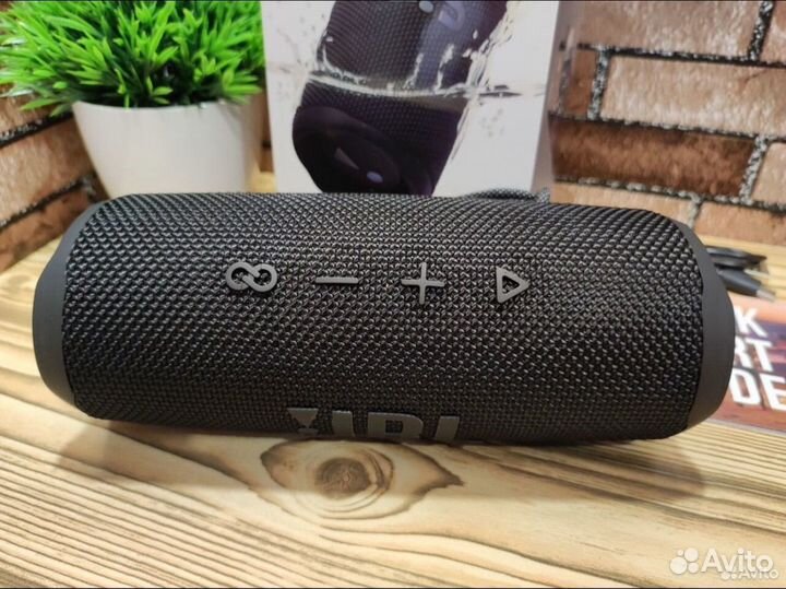 Портативная блютуз колонка JBL Flip 6 Black (2024)