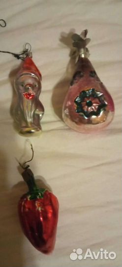 Елочные игрушки СССР