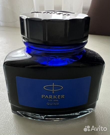 Чернила Parker Quink+ ручка