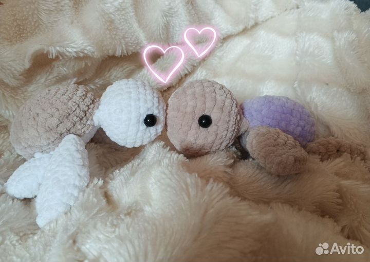 Плюшевая черепашка