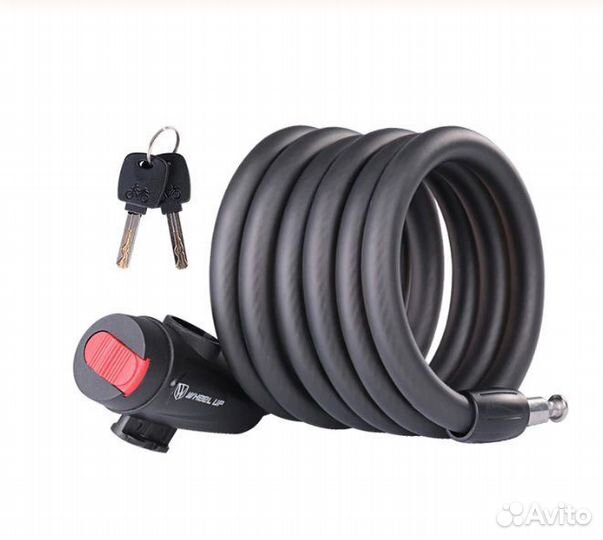 Противоугонный стальной трос замок Wheel Up 180
