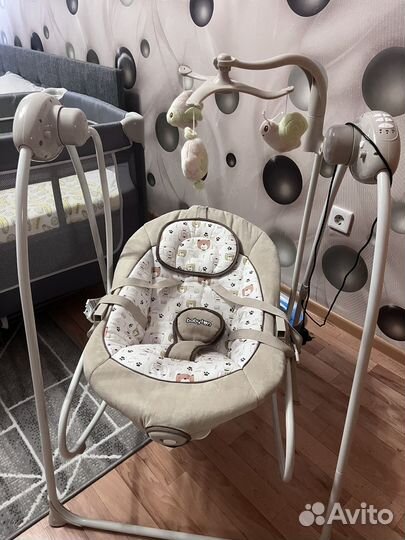 Детские электронные качели