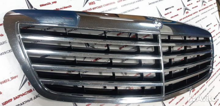Решетка радиатора w221 мерседес дефект