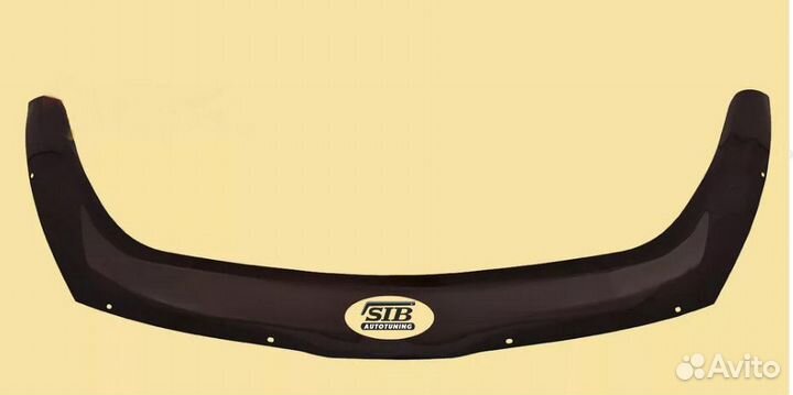 Дефлектор капота Kia Rio IV c 2017